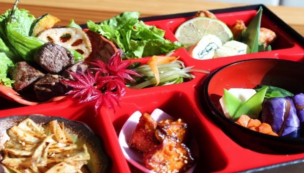 ランチではお弁当も人気です